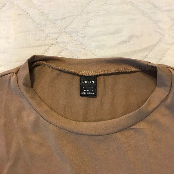Shein Tan long‎ sleeve Spooky Vibes T shirt XL - Picture 3 of 4